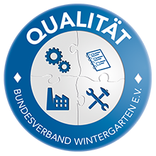 Symbol vom Bundesverband Wintergarten E.V. für Qualität