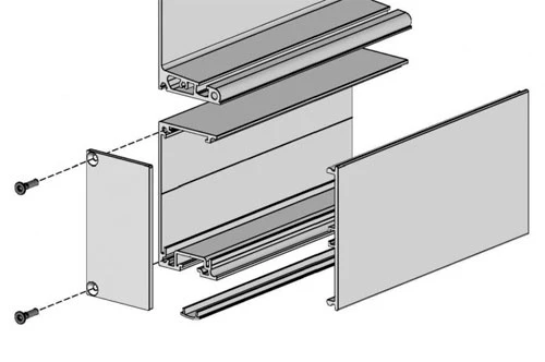 Aufbau des Kabelkanals