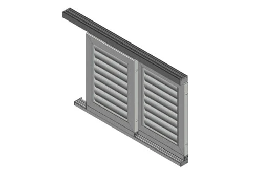 Abbildung von Schiebeläden