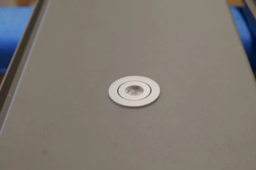 Strahler in Lamelle eingesetzt