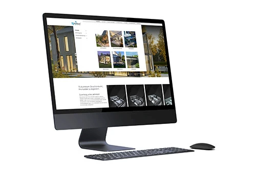 PC mit TS-Aluminium Website