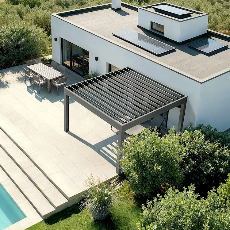 Lamellendach - TS - ALU