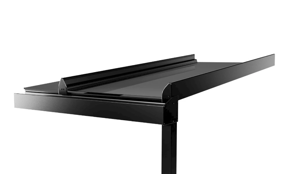 Profil von einem Terrassendach der Serie T