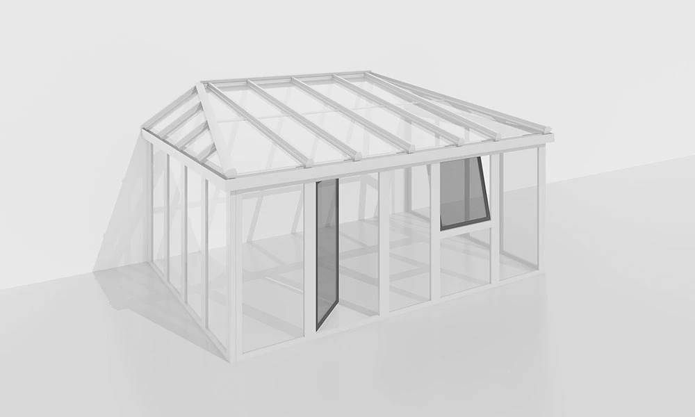 3D-Darstellung von der Fenster Serie 46