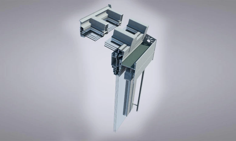 Profil der Serie Veranda mit Raffstore