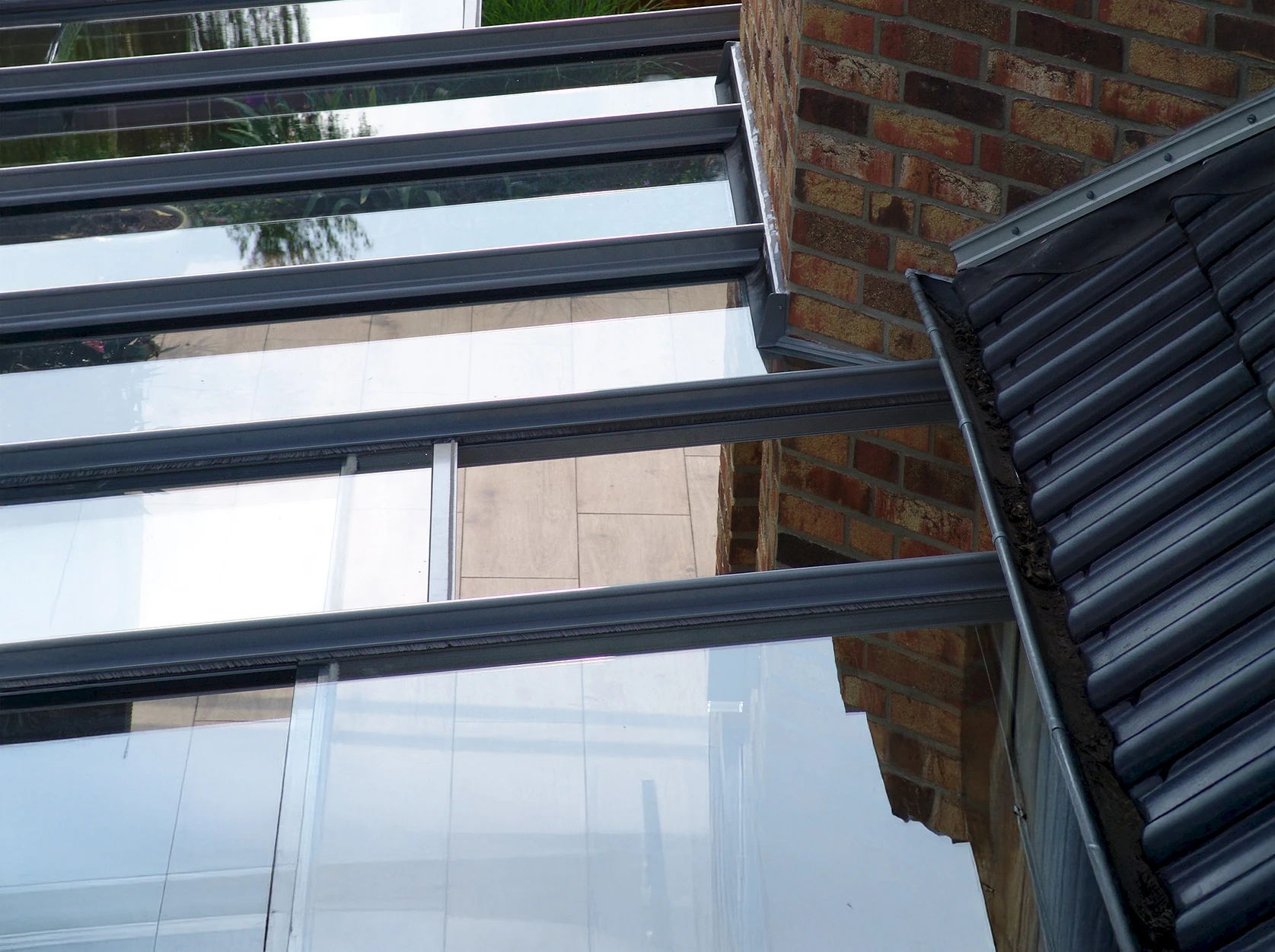 Lamellendach in Produktion