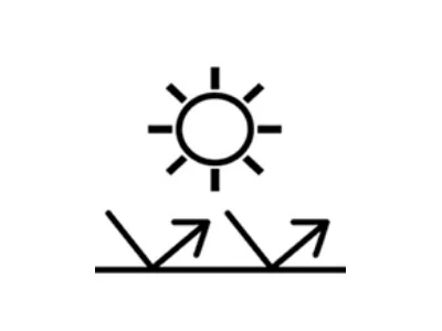 Icon für Schutz vor starkem Regen