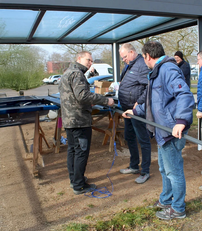 Sommergraten mit Heizstrahler innen1