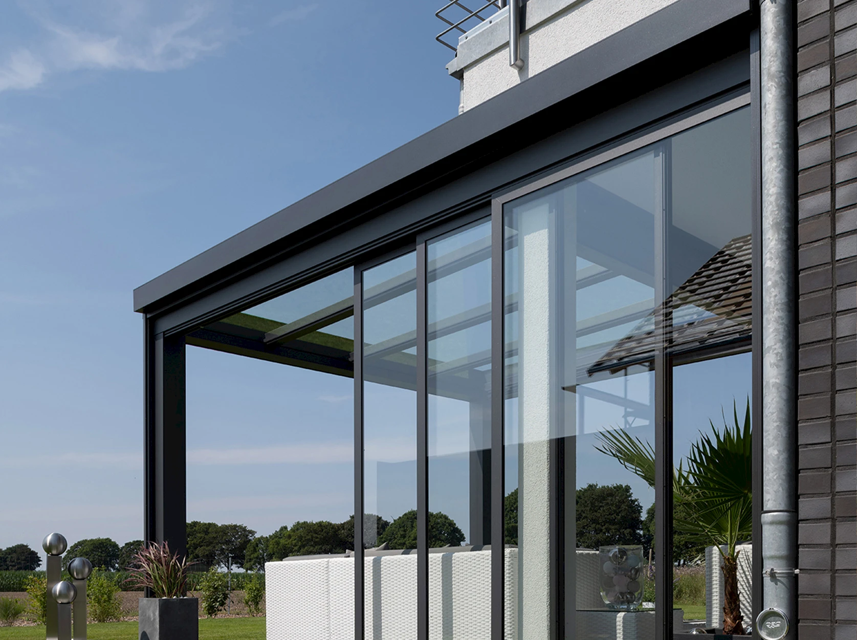 Lamellendach in Produktion