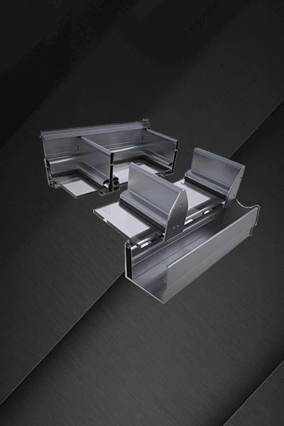 Profil von einem Terrassendach