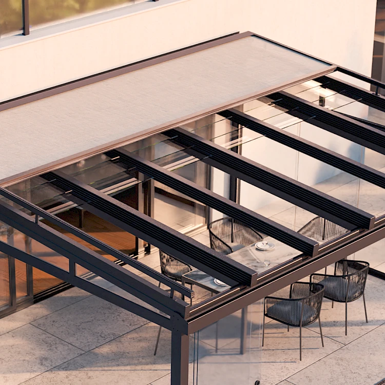 Glas-Schiebe-Dach - TS - ALU