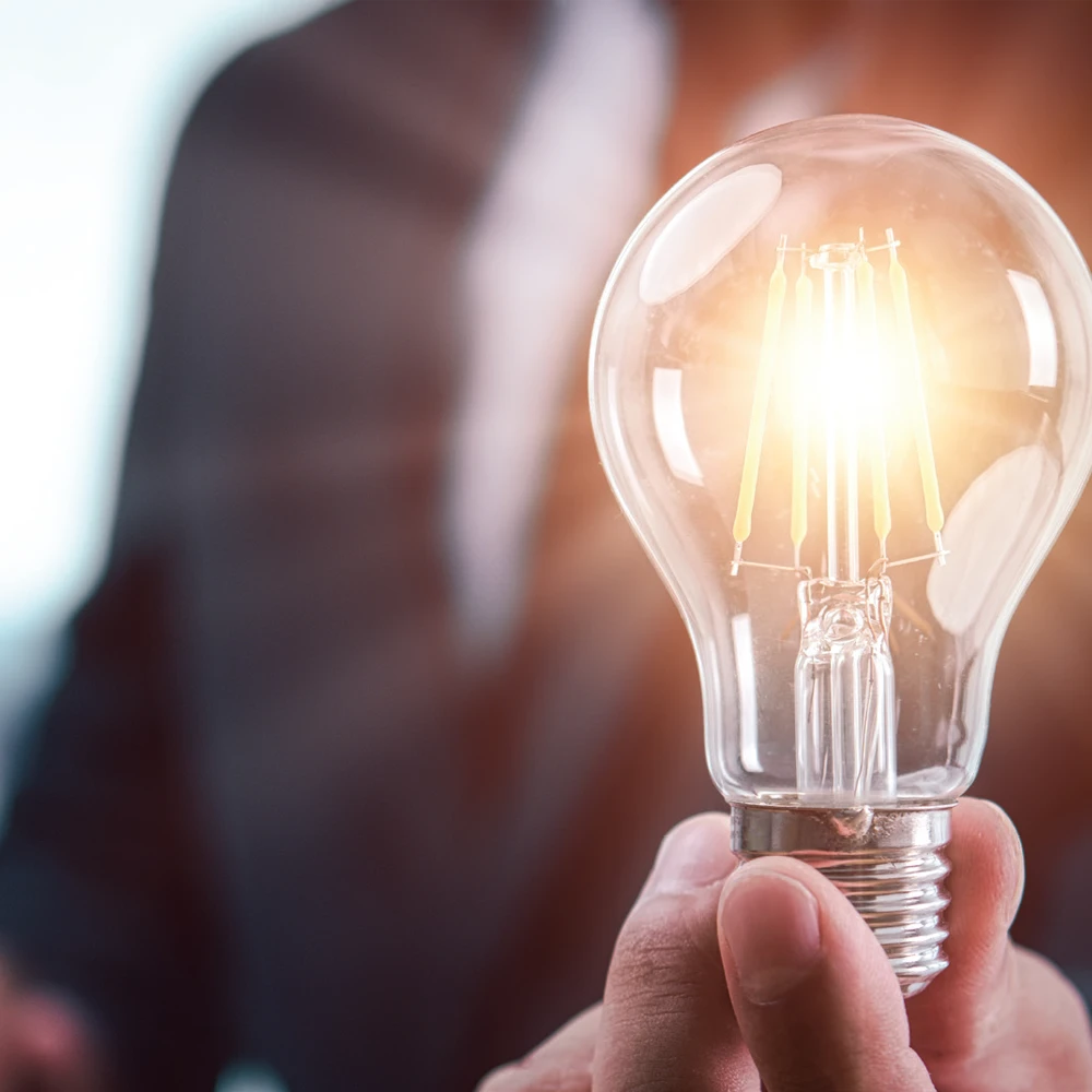 Ein Thema wird präsentiert